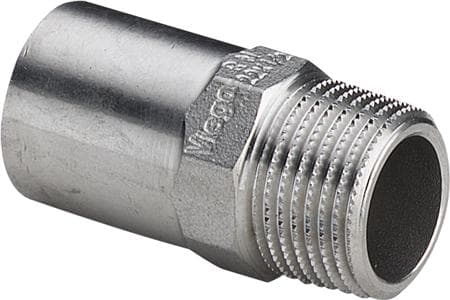 Sanpress Inox indstiksstykke 18 x 34 rustfrit stål, 436728