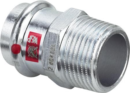 Prestabo overgang 35 x 1 muffe/nippel forzinket stål 35 x 1 muffe/nippel forzinket stål