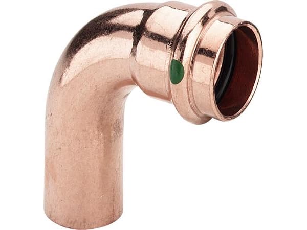 Viega Profipressin mutka 90° 28 kupari/kirkas, 291686