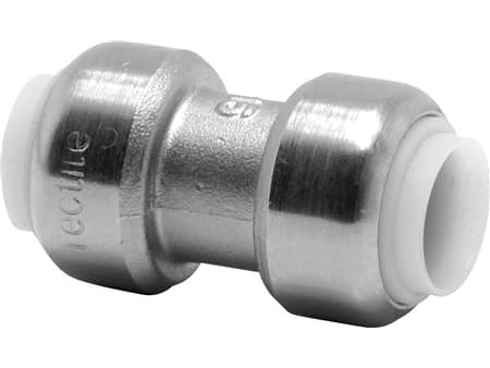 Broen Tt Samlemuffe 10 mm krom - Forcr. Tectite