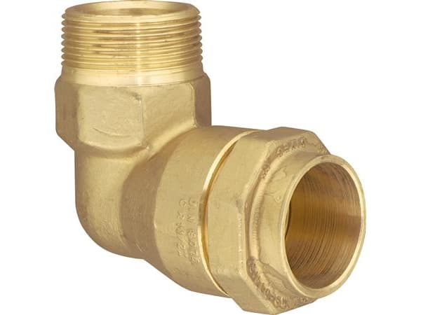RAUFOSS WATER &amp GAS ISIFLO vinkel 32 mm-3/4 nippeli