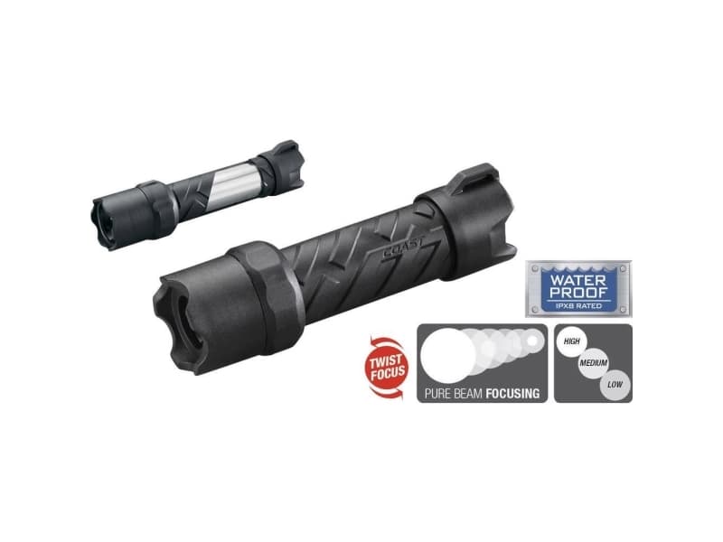 Coast Polysteel 200 LED (RGB) Taskulamppu Paristokäyttöinen 250 lm 35 h 116 g 116 g