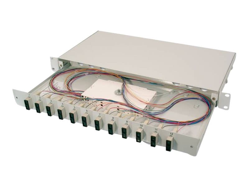 Digitus DN-96321-4, Kaapelin hallintapaneeli, Terästä, Harmaa, 1 kpl