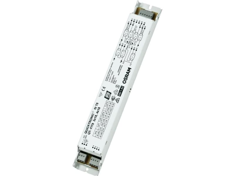 Osram QT-FIT8 3X18.4X18, 50000 t, -15 - 50 °C, 198 - 264 V, 50/60 Hz, 15 A, 40 mm