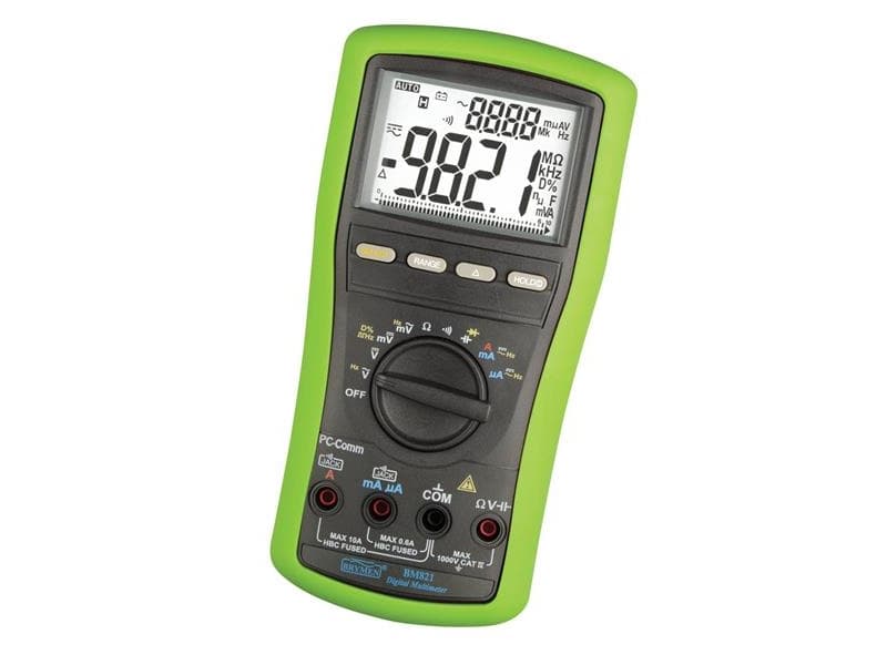 ELMA INSTRUMENTS BM 821 monimittarinen PC-kommunikationKAT IV 1000V