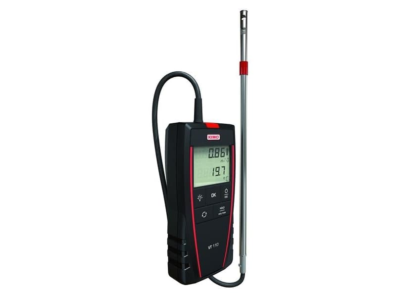 Varmetrådsanemometer VT110