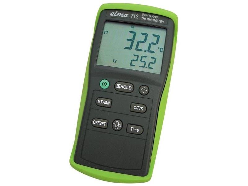 TERMOMETRI ELMA 712 M/DB.DISPL