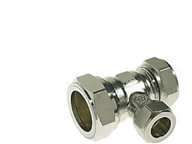 VSH kompression tee krom 10 mm