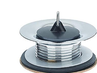 Viega pohjaventtiili kylpyammeeseen 114 x 42 mm messinki kromattu