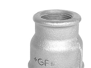 Formmuffe galvaniseret reduktion 2X3/4