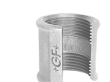 Muffe galvaniseret 2 1/2