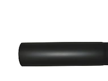 MB Musta putki 200mm 500 lgd. - pituus 500mm x 2mm