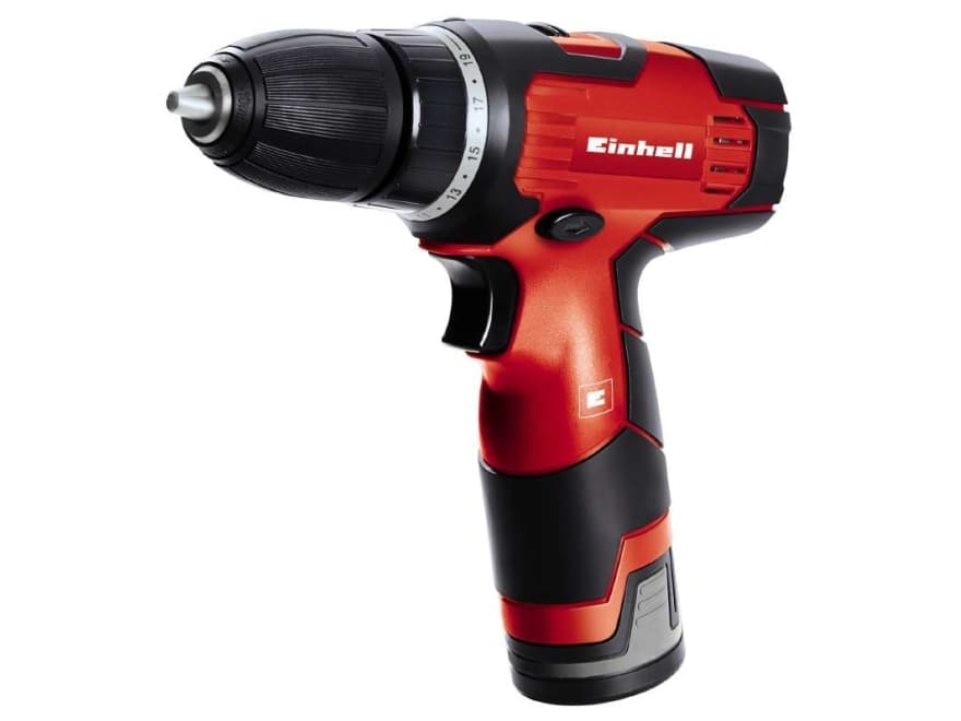 Einhell TH-CD 12-2 Li, mäntäpora, avaimeton, 1 cm, 350 rpm, 1300 rpm, 24 Nm