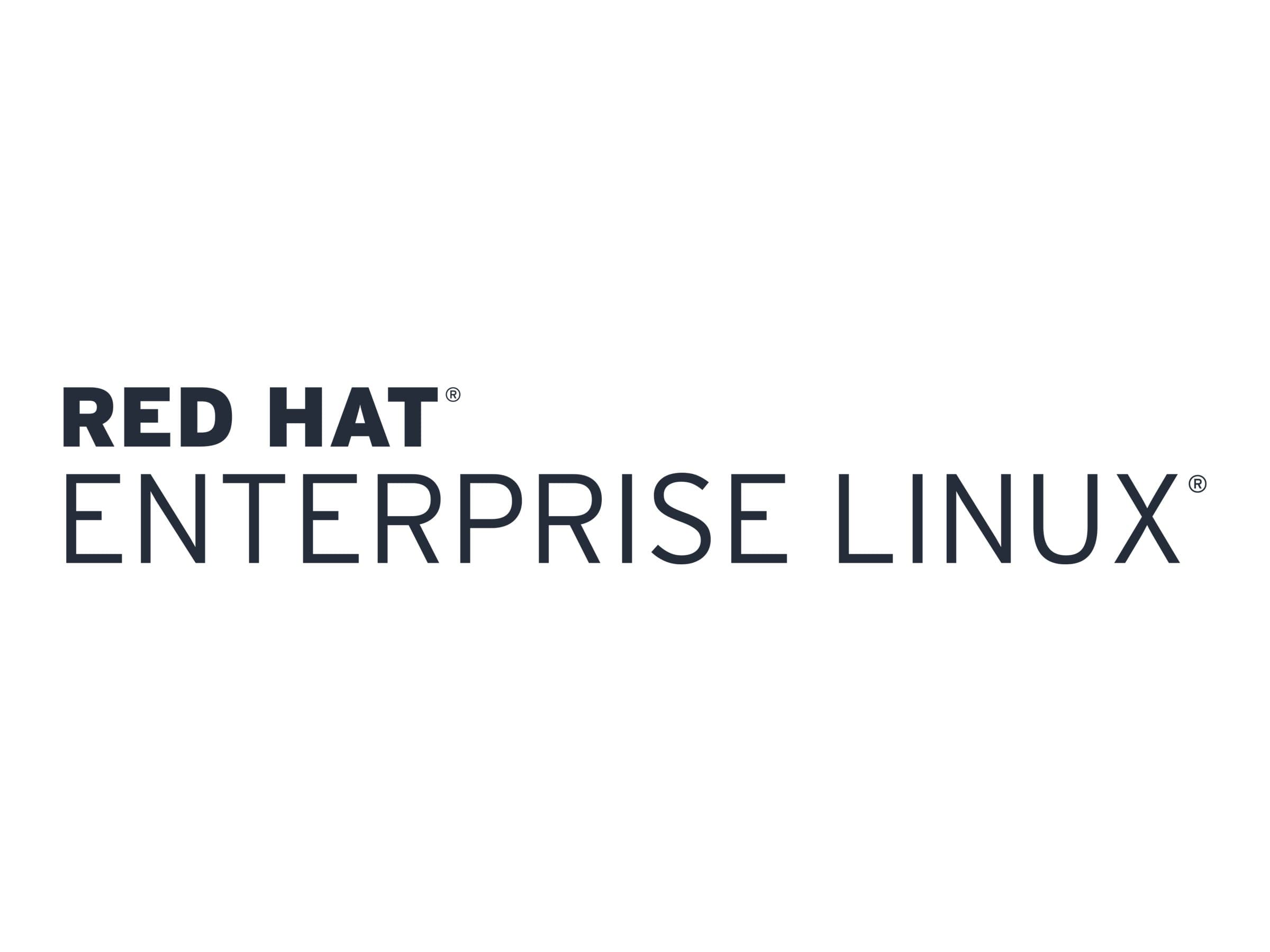 Red Hat Enterprise Linux Server - Standard-tilaus (5 vuotta) + 5 vuotta 9x5-tukea - 2 liitintä, 4 vierasta - ESD