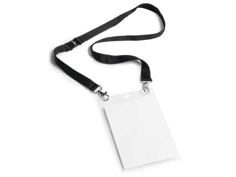 Durable 852501, Nimikyltti, Muotokuva, Tekstiili, Musta, Läpinäkyvä, A6, 88 cm
