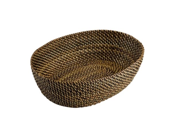 Brødkurv Bastian 29.5x23x7 cm Oval Nitoflet Lys/Mørk,1 stk