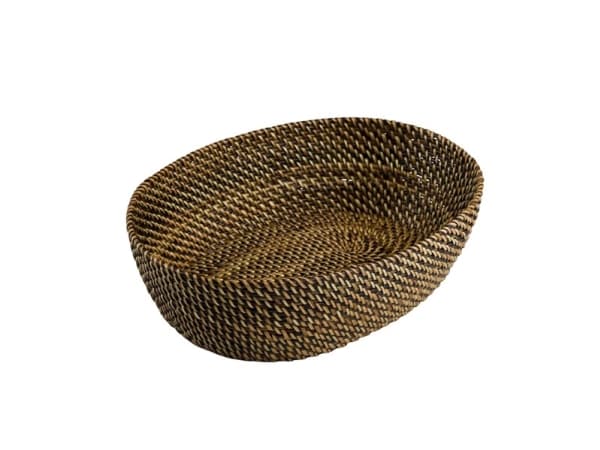 Brødkurv Bastian 24.5x18x7 cm Oval Nitoflet Lys/Mørk,1 stk