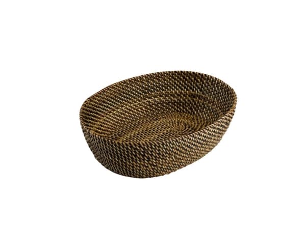 Brødkurv Bastian 20x15x7 cm Ovaali Nitoflet Lys/Mørk