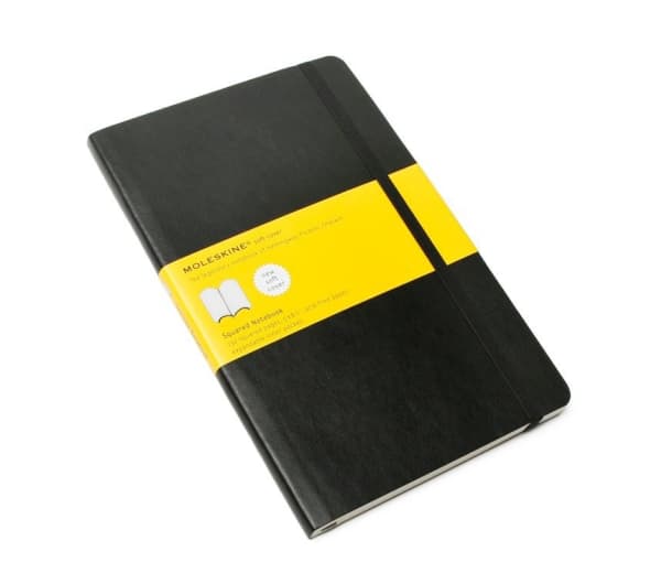 Moleskine 40222, musta, 192 arkkia