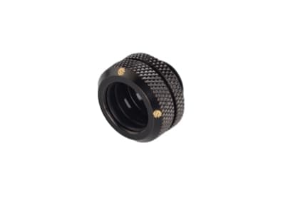 Bitspower BP-MBEML14, musta, kiinnitys, neste, messinki, 1/4, 14 mm