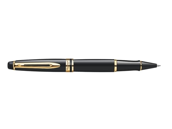 Waterman Expert, Musta, Musta, Lakka, Hienojakoinen, Molempikätinen, 1 kpl