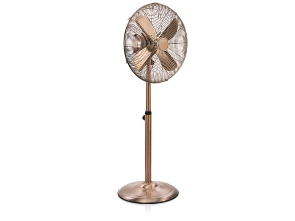 Tristar VE-5971, Kotitaloustuuletin lavoilla, Kupari, Lattia, 64,3 dB, 1300 RPM, 40 cm