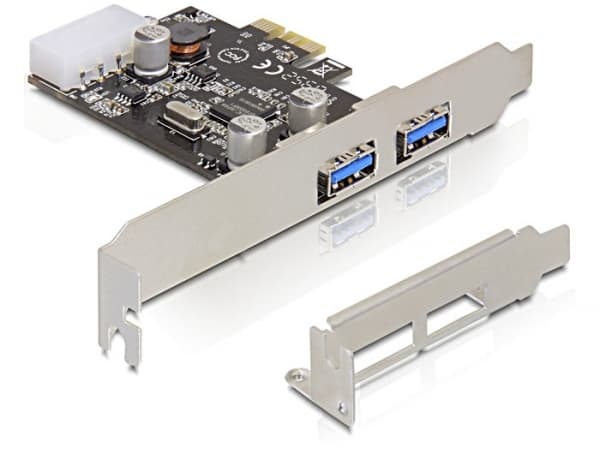 Delock - USB-sovitin - PCIe - USB 3.2 Gen 1 x 2 - USB 3.2 Gen 1 x 2