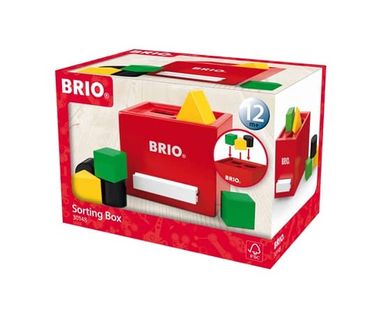 BRIO 30148 Sorting box - Red