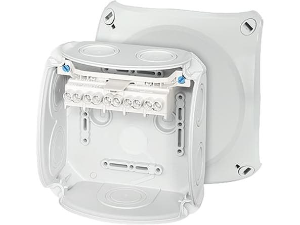 Liitäntärasia DK0606G 2,5-6 mm², 130 x 130 x 77 mm