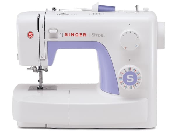 SINGER Simple, Violetti, Valkoinen, Automaattinen ompelukone, Ompelu, 1 Askel, Vaihtuva, Vaihtuva