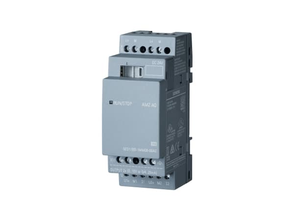 Siemens LOGO! AM2 AQ 0BA2 PLC-laajennusmoduuli 24 V/DC