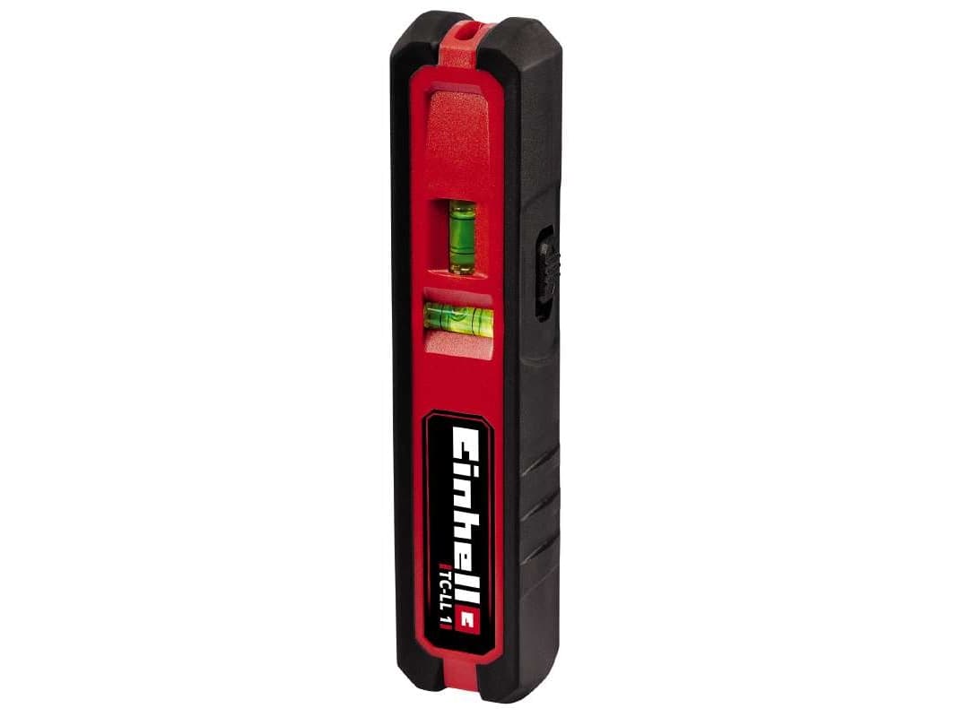 Einhell 4006825616217, 5 m, 20 m, Linja-/Ristilaser, Musta, Punainen, 110 mm, 200 mm