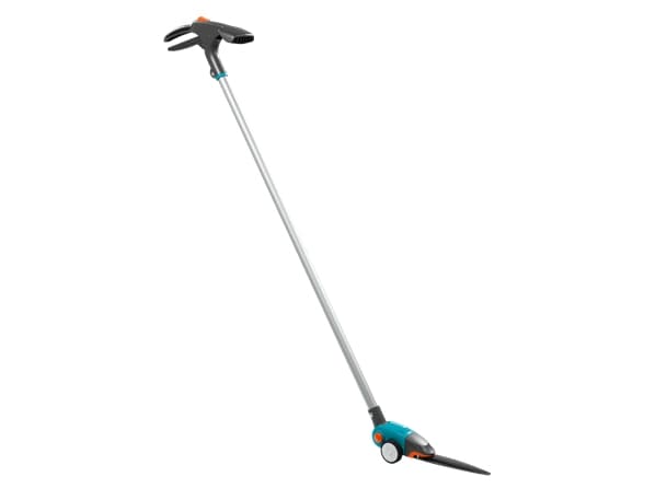Gardena Comfort, Vaakasuuntaiset terät, Pitkä kahva, Suora terä, Musta, Alumiini