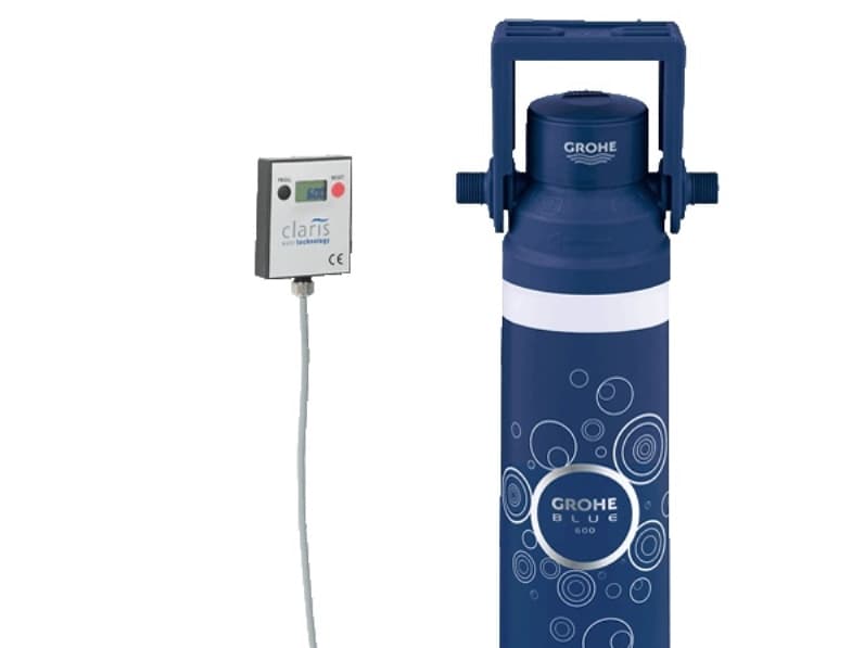 GROHE Red, Suora virtaus, Sininen, Valkoinen