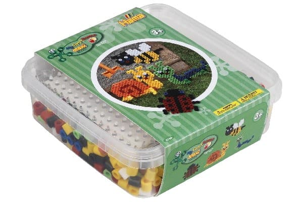 Hama maxi 600 helmeä + lautanen 8214 ämpärissä