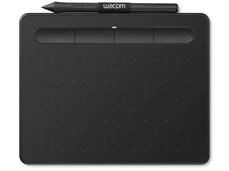 Wacom Intuos S, Langallinen, 2540 lpi, 152 x 95 mm, USB, 7 mm, Kynä