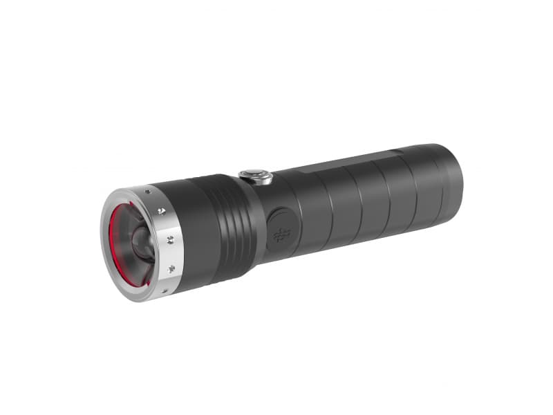 LED Lenser MT14 - Kädessäpidettävä taskulamppu - Musta - Hopea - Painikkeet - IPX4 - - -20 - 40 °C - LED