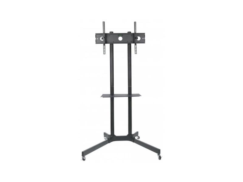 Techly jalusta - litteälle näytölle - musta - näytön koko: 76,2-165,1 cm (30 in-65 in)