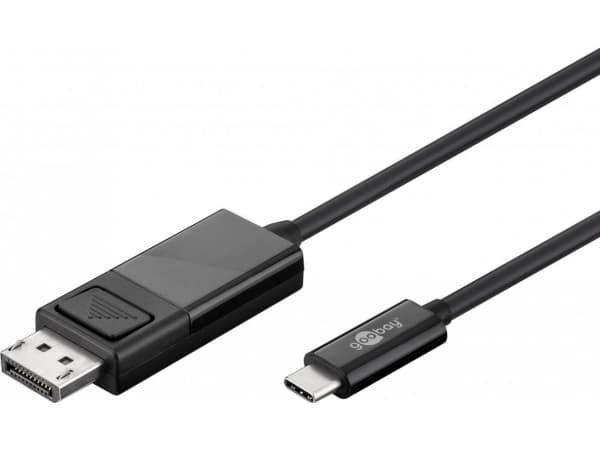 Goobay 79295, 1.2 m, USB Type-C, DisplayPort, Hanstik, Hanstik, USB, USB
