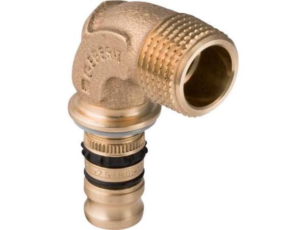 Geberit Mepla 90° mutka ulkokierteellä d=40 mm R=1 1/4