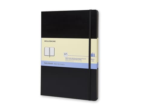 Moleskine-taidekirja A4 musta