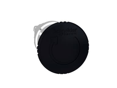 Schneider Electric ZB4BS52, Musta, Harmony XB4, IP69K, 40 mm, 57 mm, 40 mm