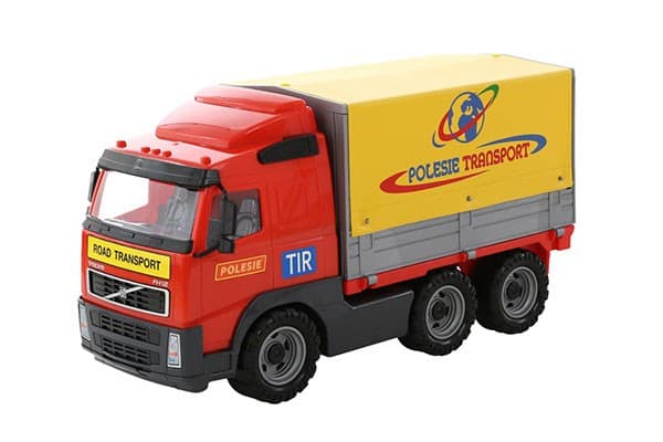 Volvo-kuorma-auto etuperävaunulla 450x190x250mm