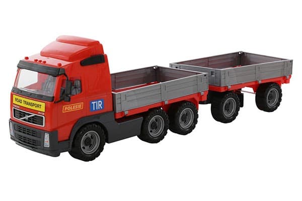 Volvo kuorma-auto + lisäperävaunu 775x190x250mm