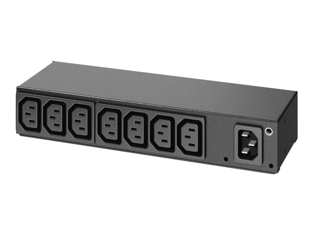 APC AP6015A, Perus, 0U/1U, Vaaka/Pysty, Musta, 8 AC-pistorasia(a), C13 liitin