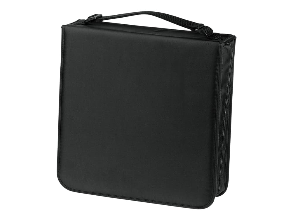 Hama CD Wallet Nylon 208 - CD/DVD-levyjen lompakko - 208 levyä - nylon - lajittelu - lajittelu