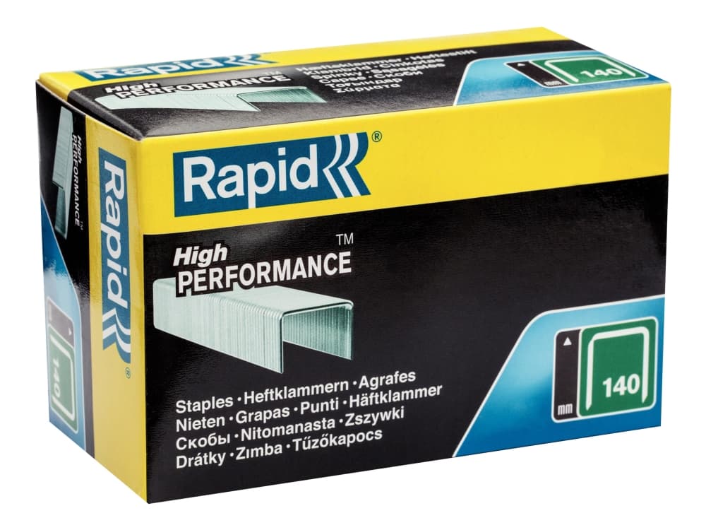 Rapid 11910711, Niittipakkaus, 1 cm, 5000 niitit, R34, R44, R64, ALU740, ALU840, ALU940, R11, R311, R54, E-tac, ESN114, R214, PS111, 110 mm, 55 mm