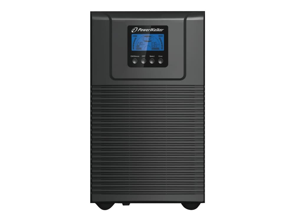 PowerWalker VFI 3000 TG - UPS - 2700 Watt - 3000 VA 9 At - RS-232, USB - lähtöliittimet: 5