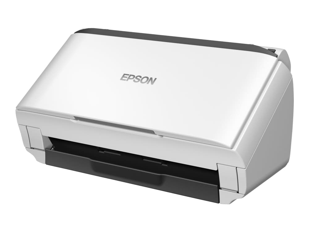 Epson WorkForce DS-410 - Asiakirjaskanneri - Kosketuskuvasensori (CIS) - Duplex - A4 - 600 dpi x 600 dpi - jopa 26 sivua/min (mono) / jopa 26 sivua/min (väri) - ADF (50 arkkia) - jopa 3000 skannausta päivässä - USB 2.0