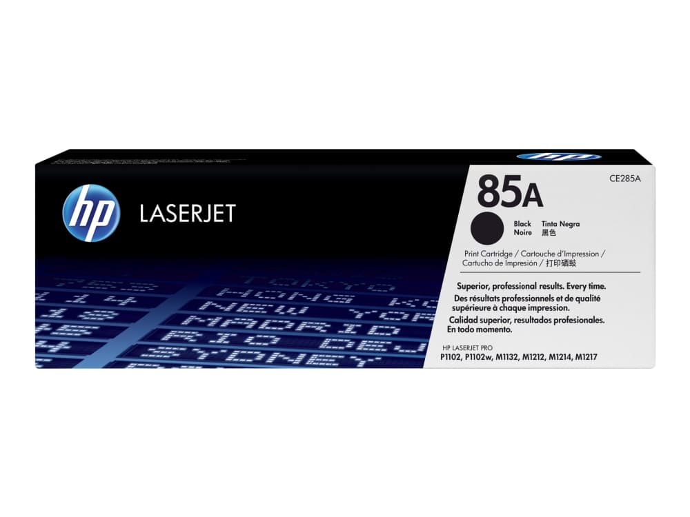 HP 85A - Sort - original - tonerpatron ( CE285AC ) - for LaserJet Pro M1132, M1212, M1217, P1102, P1104, P1106, P1107, P1108, P1109